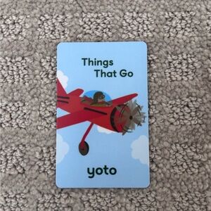 Yoto Things That Go